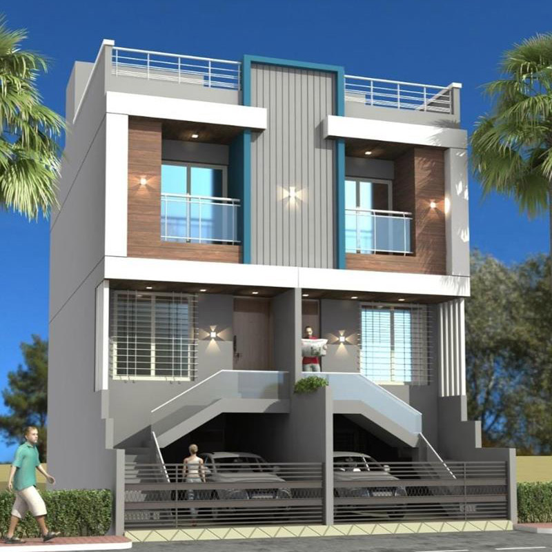 Duplex House And Vilas